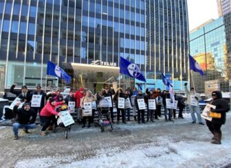 Featured image for Workers reject Telus’s paltry contract offer